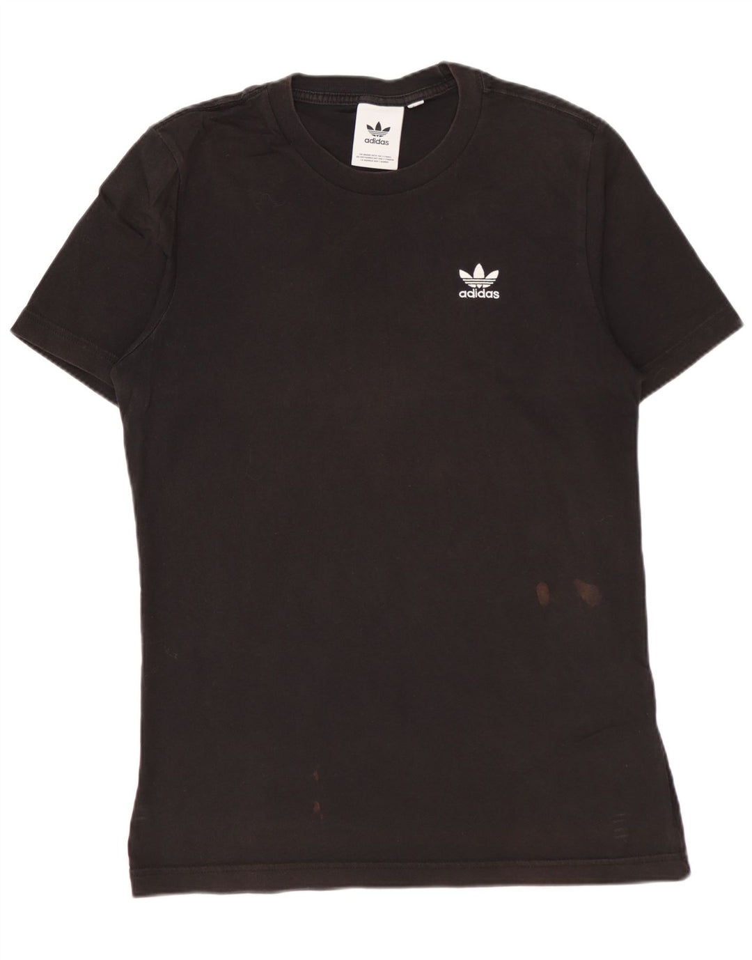 Ανδρικό T-Shirt ADIDAS Top Μικρό μαύρο βαμβακερό