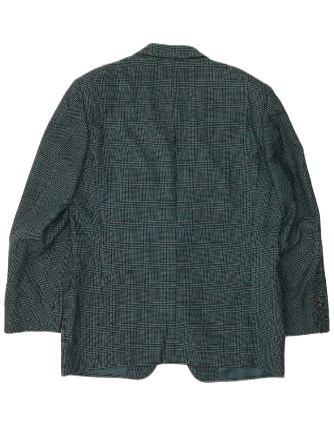 CANALI Ανδρικό σακάκι σακάκι με 2 κουμπιά IT 52 XL Μπλε Houndstooth Μαλλί