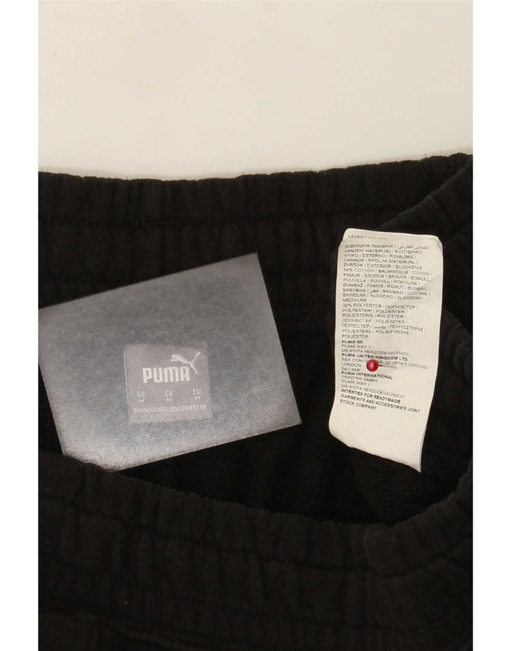 Ανδρική φόρμα Puma Παντελόνι Joggers Μεσαίο μαύρο βαμβακερό