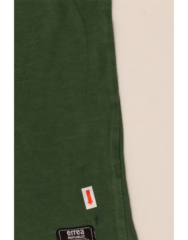 Errea Ανδρικό γραφικό T-Shirt Top Large Green