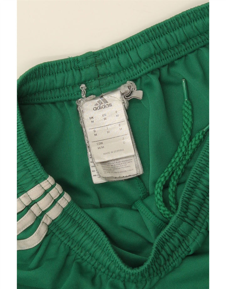 Ανδρικό αθλητικό σορτς Climalite ADIDAS Μεσαίου πράσινου πολυεστέρα