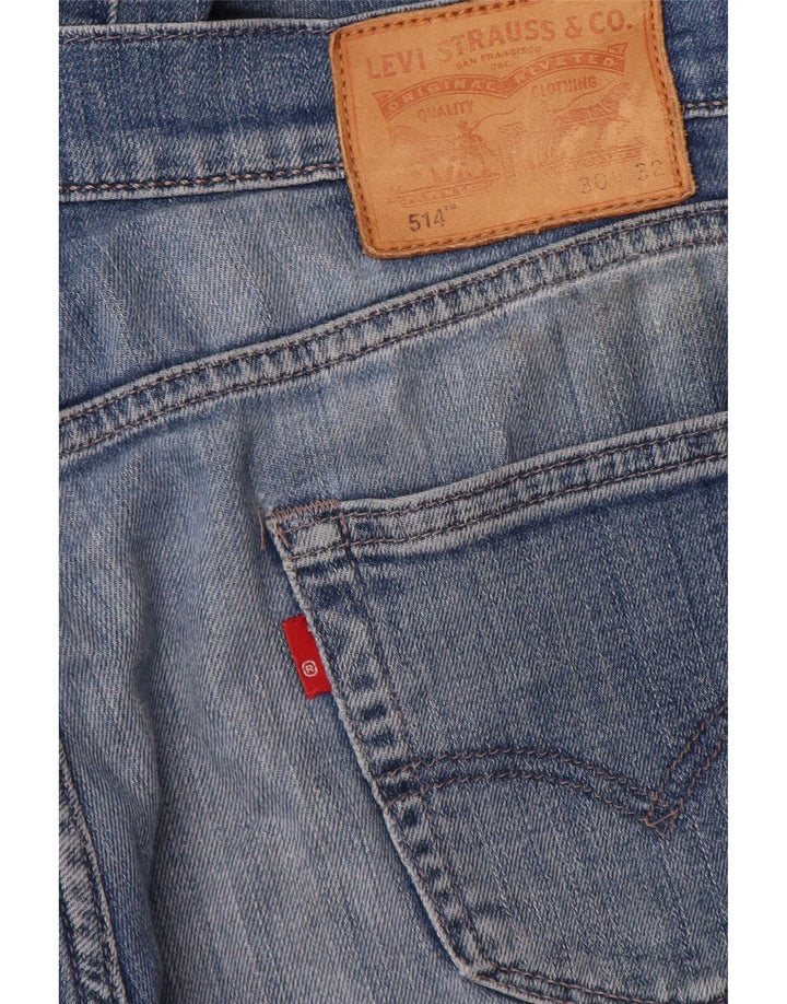 Levi's Mens 514 Straight Jeans W30 L32 Blue