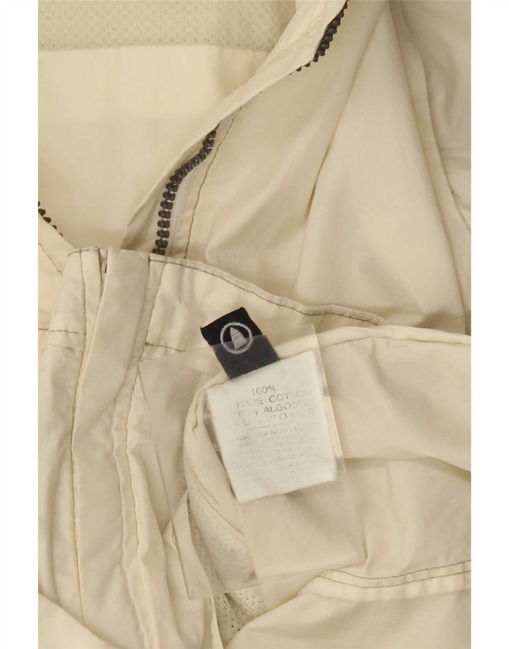 Murphy & Nye Γυναικείο Bomber Jacket με κουκούλα UK 10 Small Off White Βαμβακερό