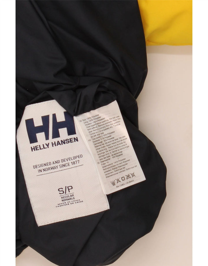 Helly Hansen γυναικείο αναστρέψιμο μπουφάν υπερμεγέθη με επένδυση UK 10 Small Yellow