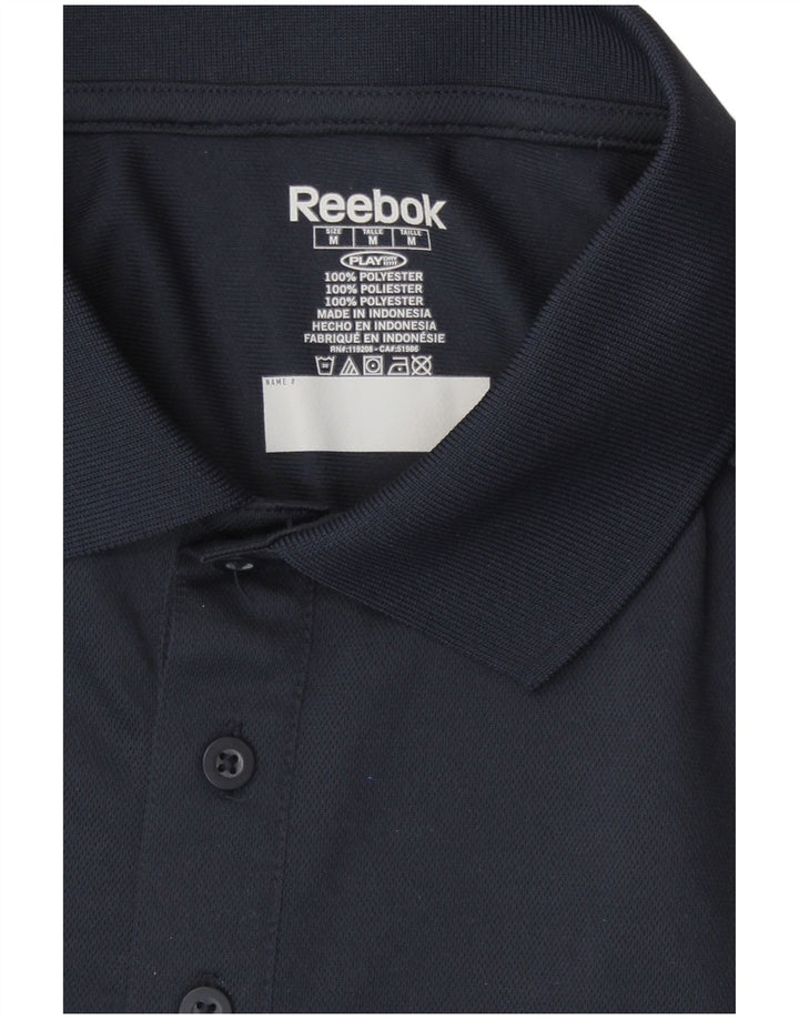 Reebok Ανδρικό μπλουζάκι πόλο Houston Texans με μεσαίο ναυτικό πολυεστέρα