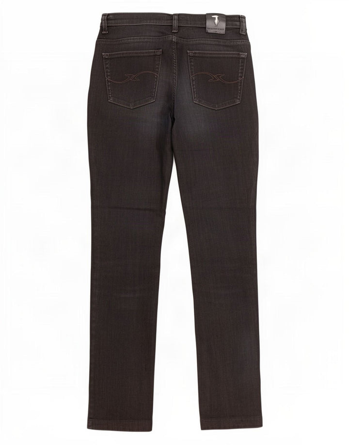 Γυναικείο τζιν Trussardi ίσιο W28 L28 Μαύρο