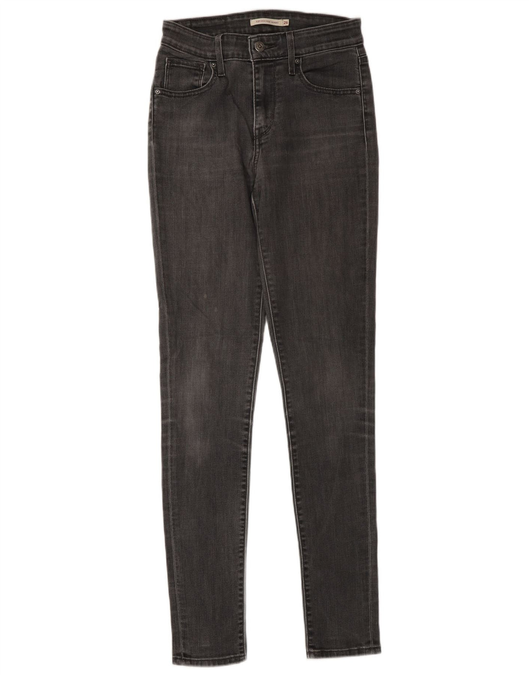 Γυναικείο Skinny Jeans Levi's W26 L34 Γκρι βαμβακερό