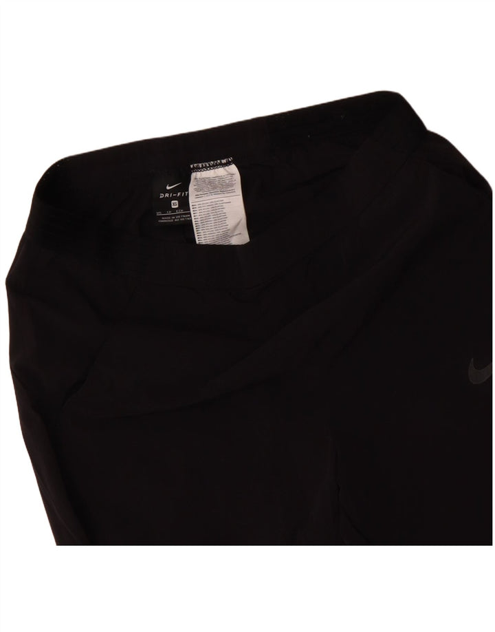 Γυναικεία φόρμα NIKE Dri Fit Παντελόνι UK 6 XS Μαύρο Πολυεστέρας