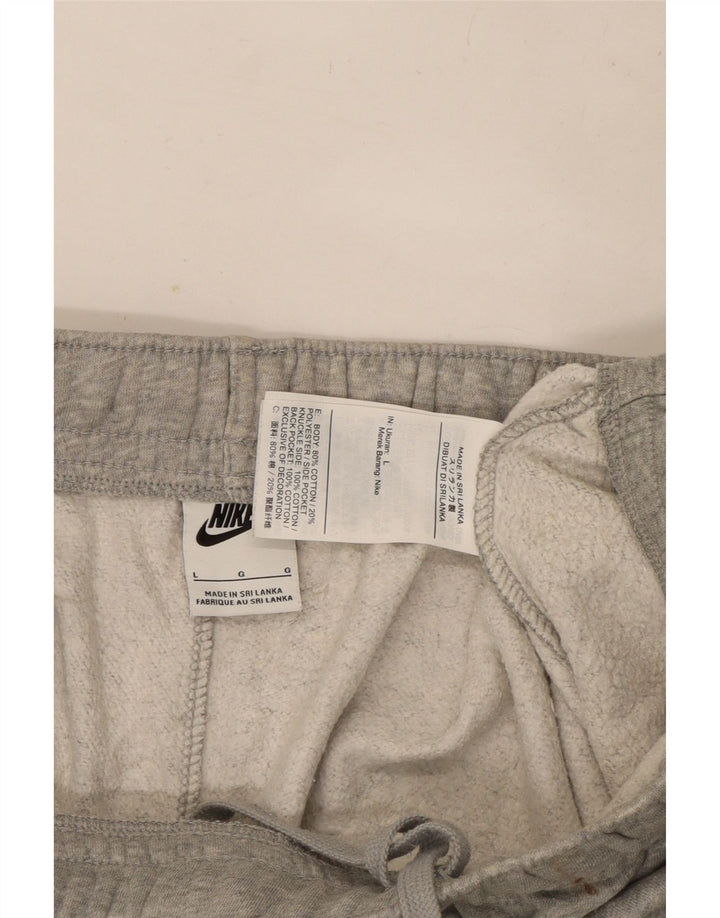 Ανδρική αθλητική φόρμα Nike, βαμβακερό μεγάλο γκρι