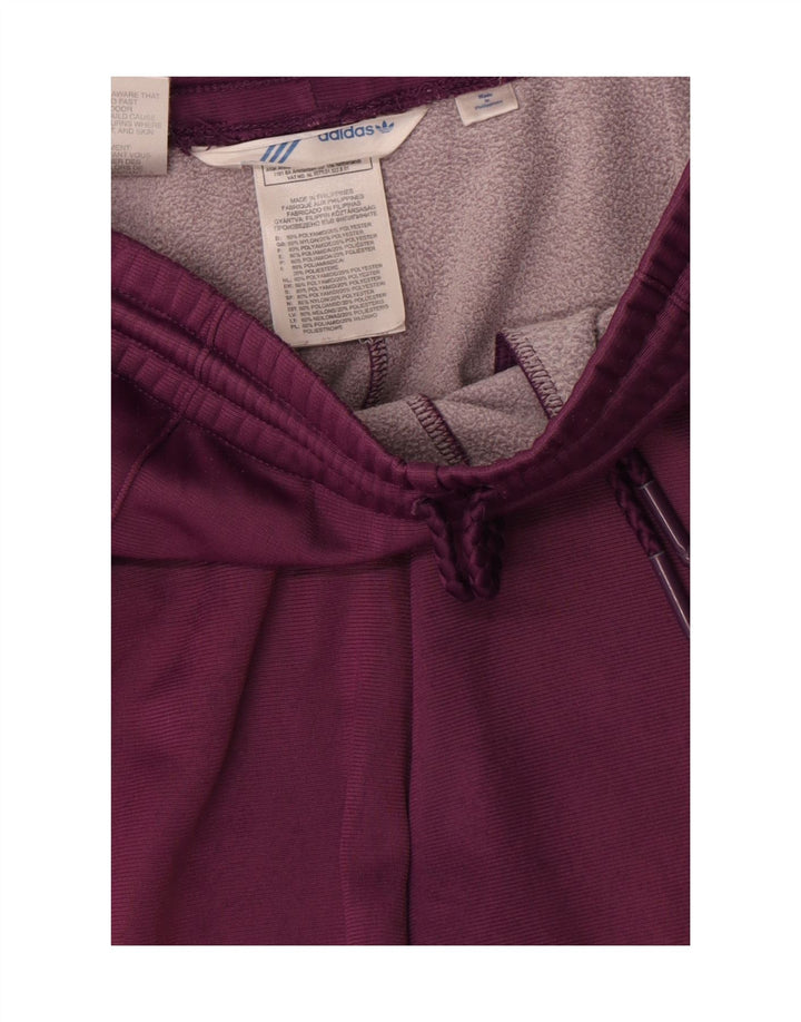 Γυναικεία αθλητική φόρμα Adidas Παντελόνι UK 14 Medium Burgundy Polyester