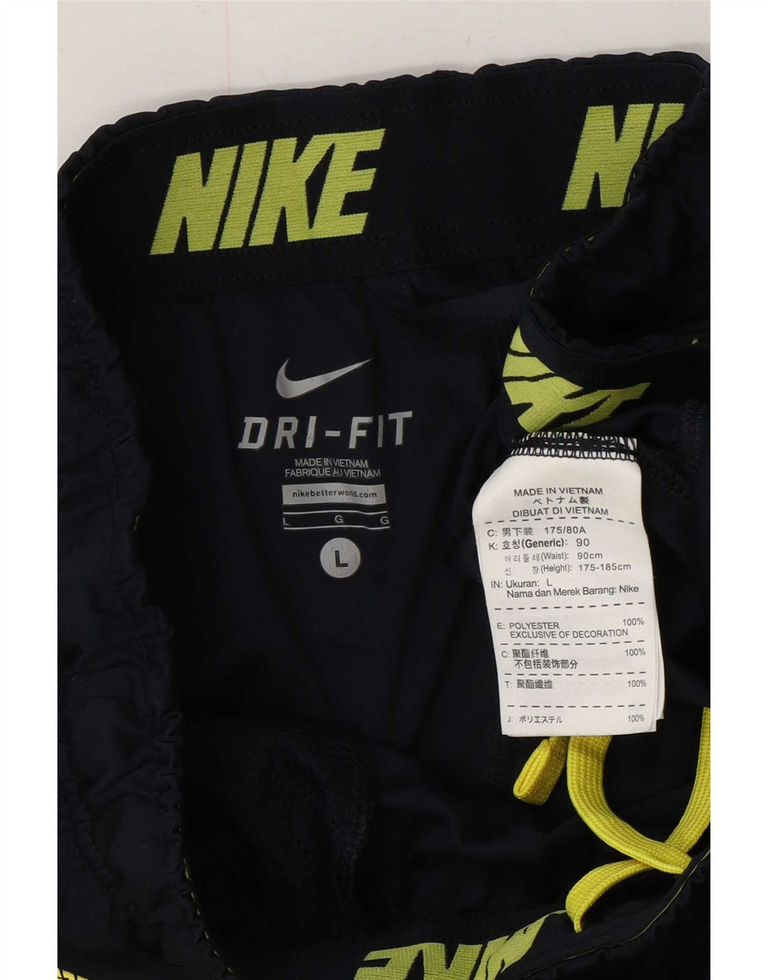Ανδρικό αθλητικό σορτς Nike Dri Fit Μεγάλο μπλε ναυτικό πολυεστέρα