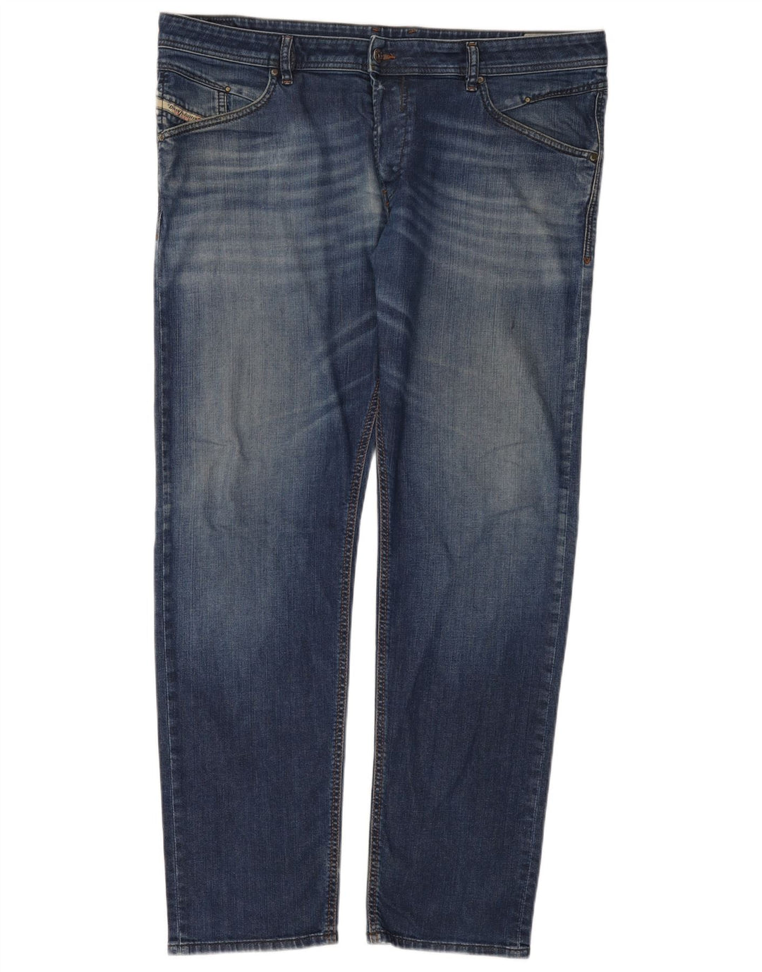 DIESEL Ανδρικό Belther Regular Slim Tapered Jeans W40 L32 Μπλε βαμβακερό