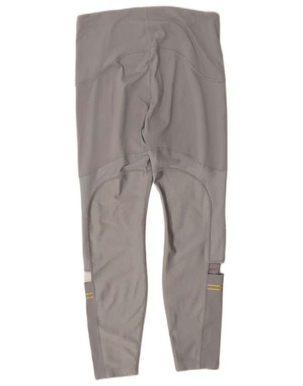 Γυναικείο κολάν Nike Dri Fit UK 12 Medium Grey Polyester
