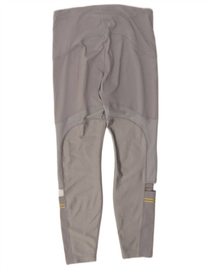 Γυναικείο κολάν Nike Dri Fit UK 12 Medium Grey Polyester