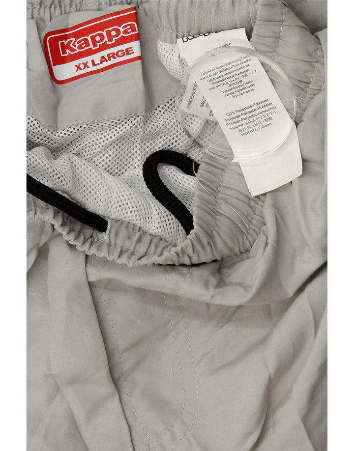 Ανδρικό αθλητικό σορτς KAPPA 2XL Γκρι Πολυεστέρας