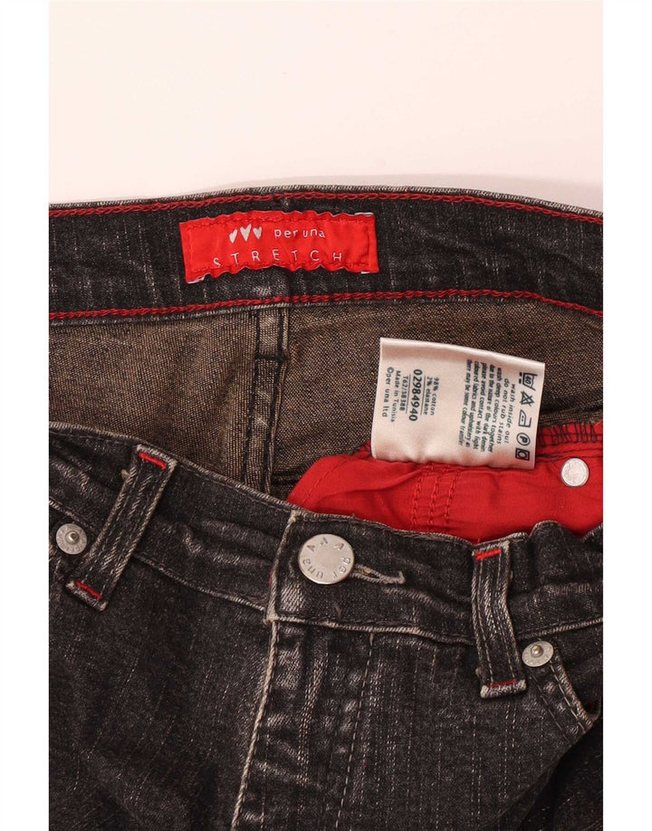 Γυναικεία Marks & Spencer Per Una Bootcut Jeans UK 8 Small W26 L32 Grey Cotton