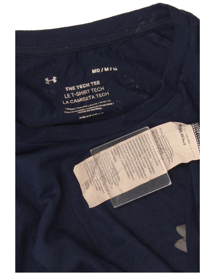 Ανδρικό T-Shirt UNDER Armour Top Medium Navy Blue Polyester
