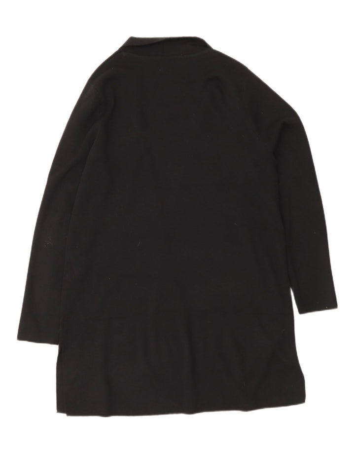 John Lewis Γυναικείο Longline ανοιχτό πουλόβερ ζακέτα UK 12 Medium Black