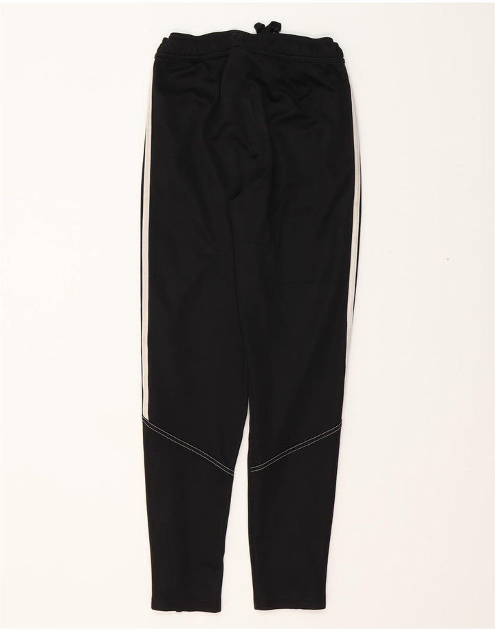 ADIDAS Boys Tracksuit Trousers 13-14 Years  Black Polyester