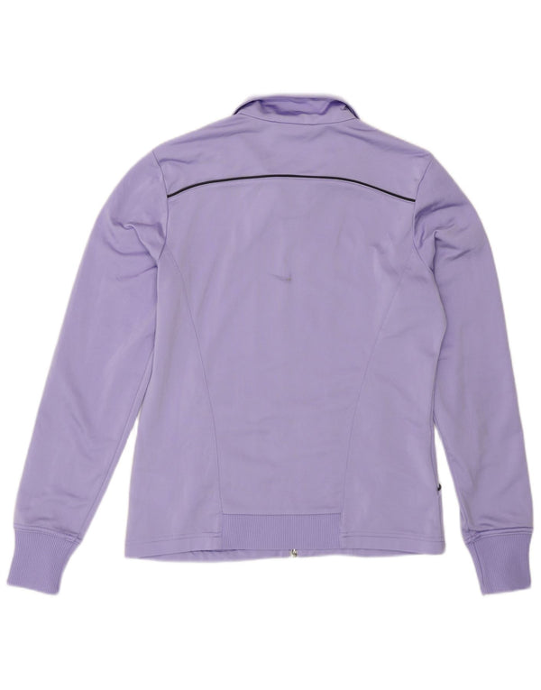 Γυναικεία αθλητική φόρμα ADIDAS Top Jacket UK 14 Medium Purple Polyester