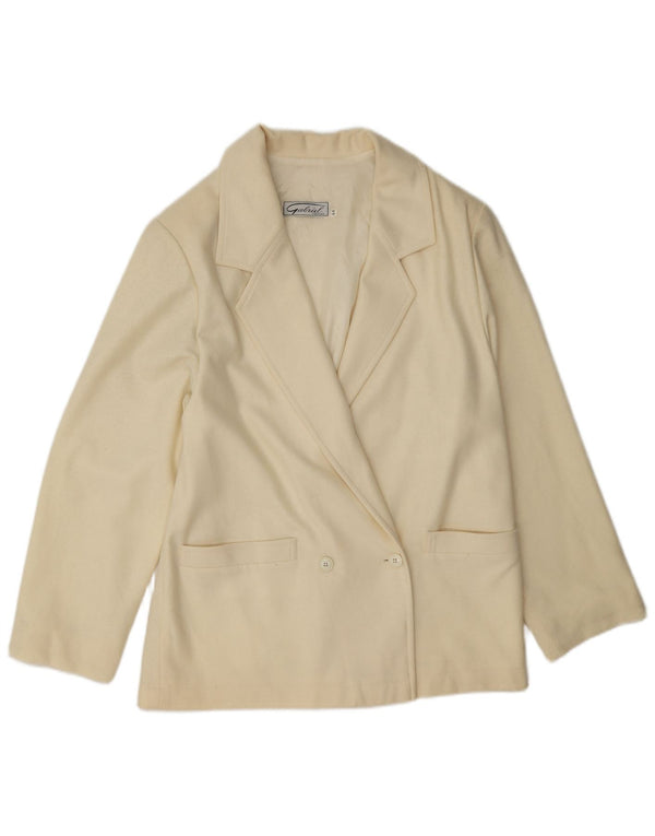 Gabriel Γυναικείο Μπλέιζερ Διπλό Μπουφάν IT 44 Medium Off White
