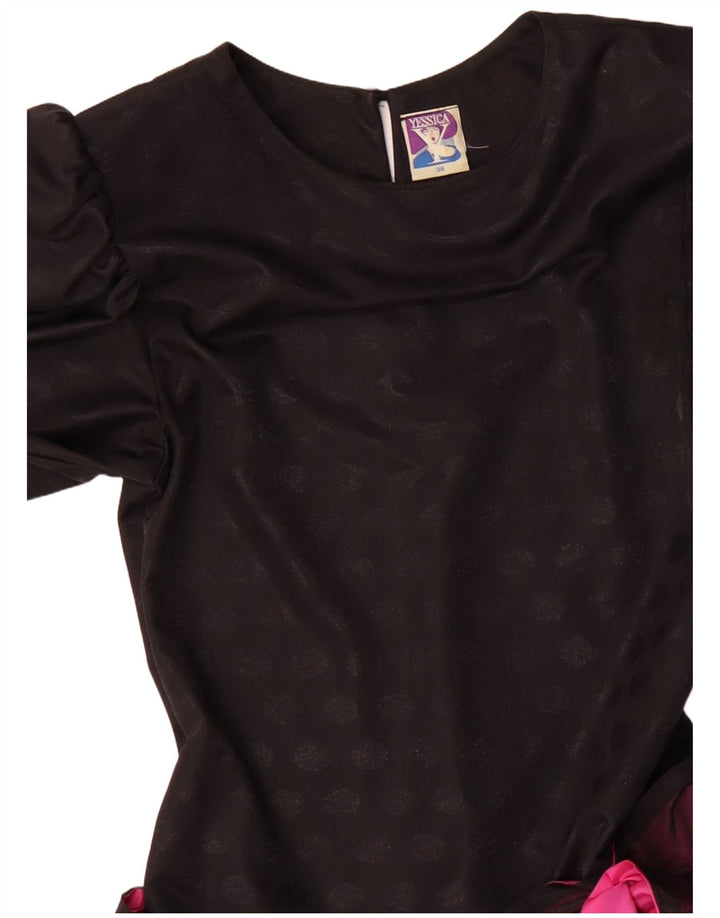 YESSICA Γυναικείο φόρεμα σε επίπεδα EU 36 Small Black Colourblock Polyester