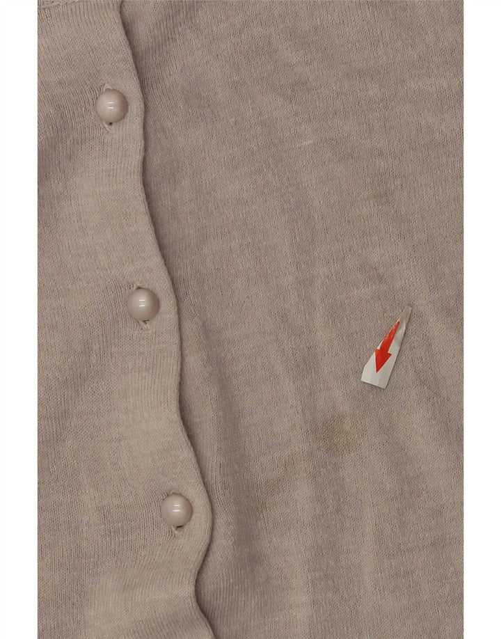 Marks & Spencer Γυναικεία Ζακέτα UK 14 Large Grey Acrylic