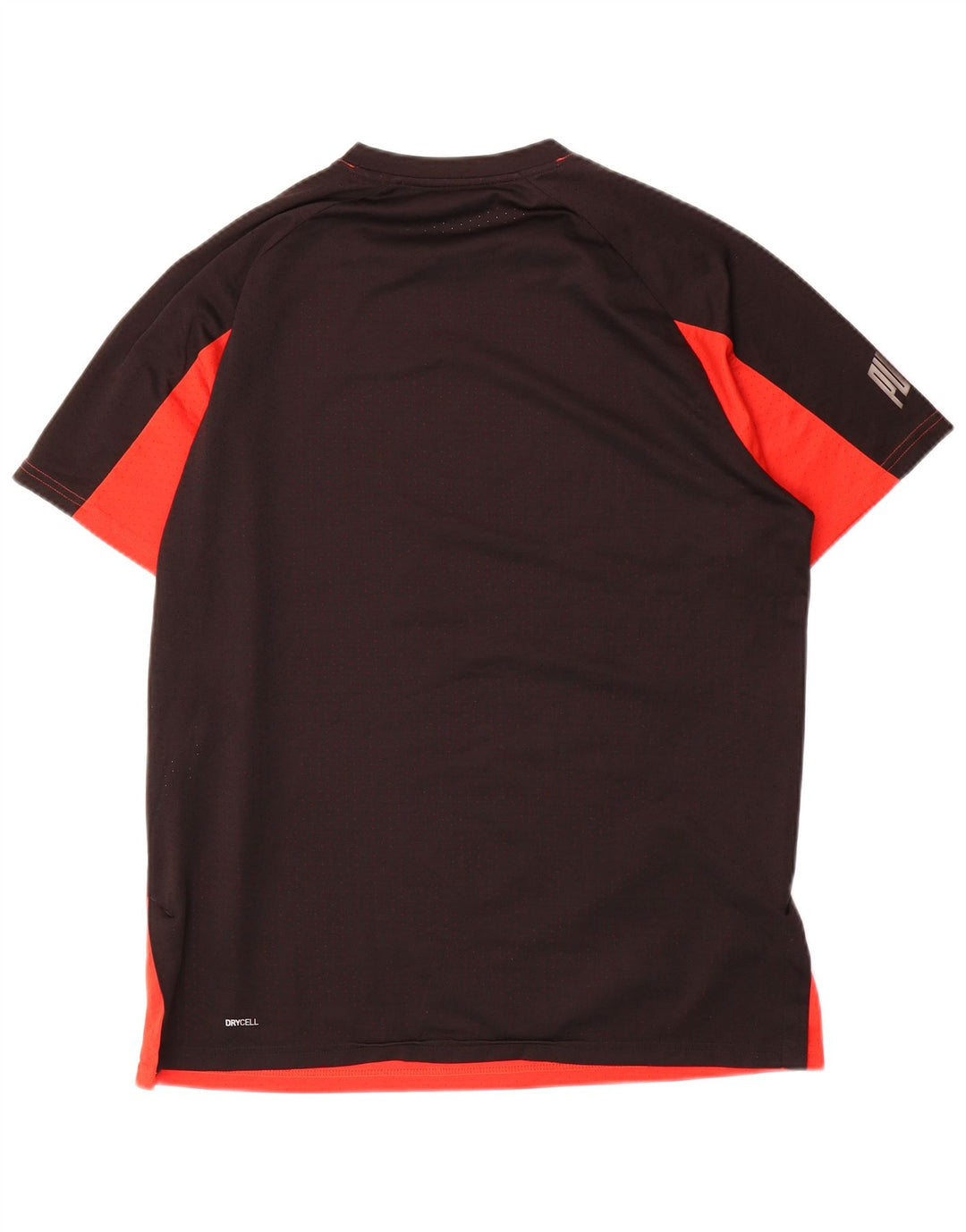 Ανδρικό γραφικό T-Shirt PUMA Top Large Red Colorblock Πολυεστέρας