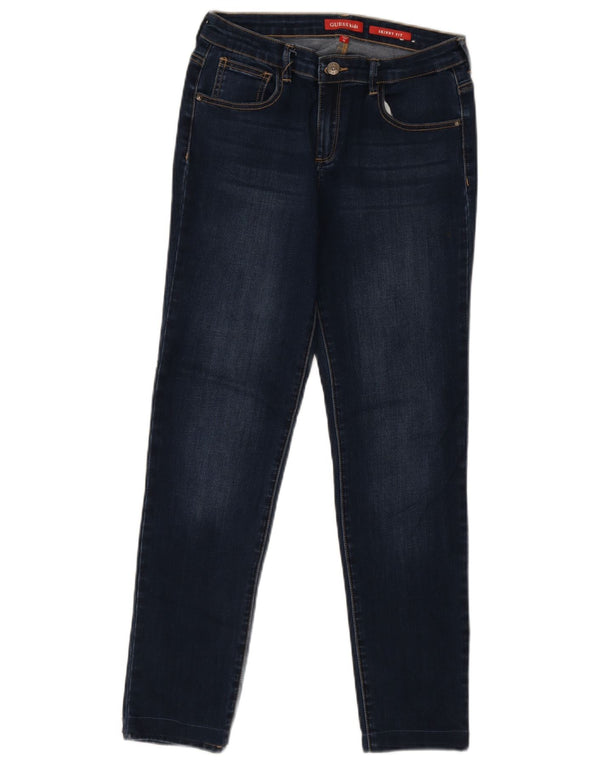 Guess Boys Skinny Jeans 15-16 ετών W32 L27 Navy Blue Cotton