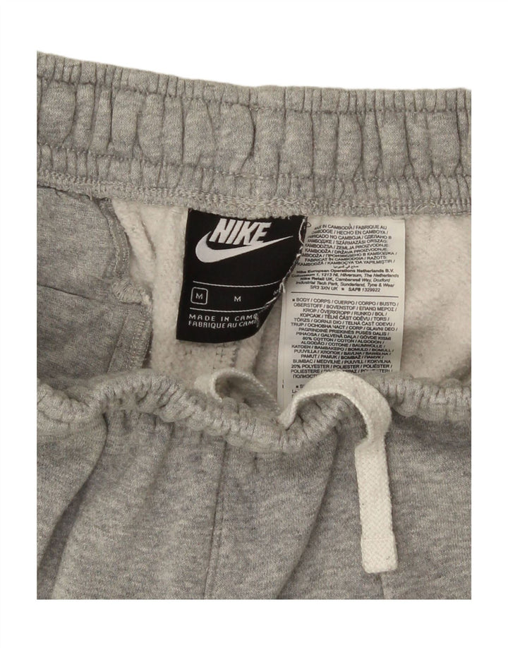 Ανδρικό γραφικό αθλητικό σορτς Nike από μεσαίο γκρι βαμβακερό