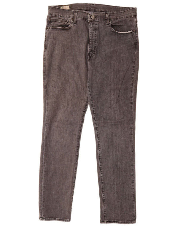 Levi's Mens 511 Slim Jeans W36 L32 Γκρι βαμβακερό