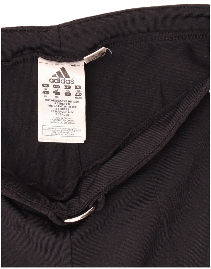 Γυναικεία φαρδιά φόρμα Adidas Παντελόνι UK 14 Medium Black Polyamide