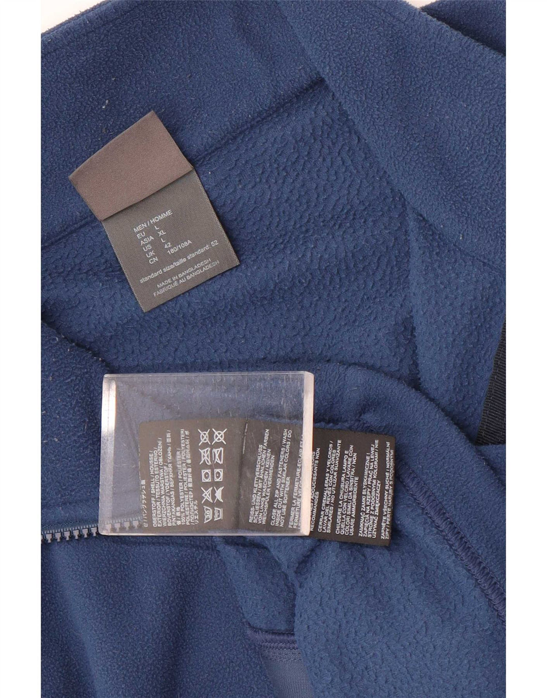 Jack Wolfskin Ανδρικό Fleece Jacket UK 42 Large Blue Polyester