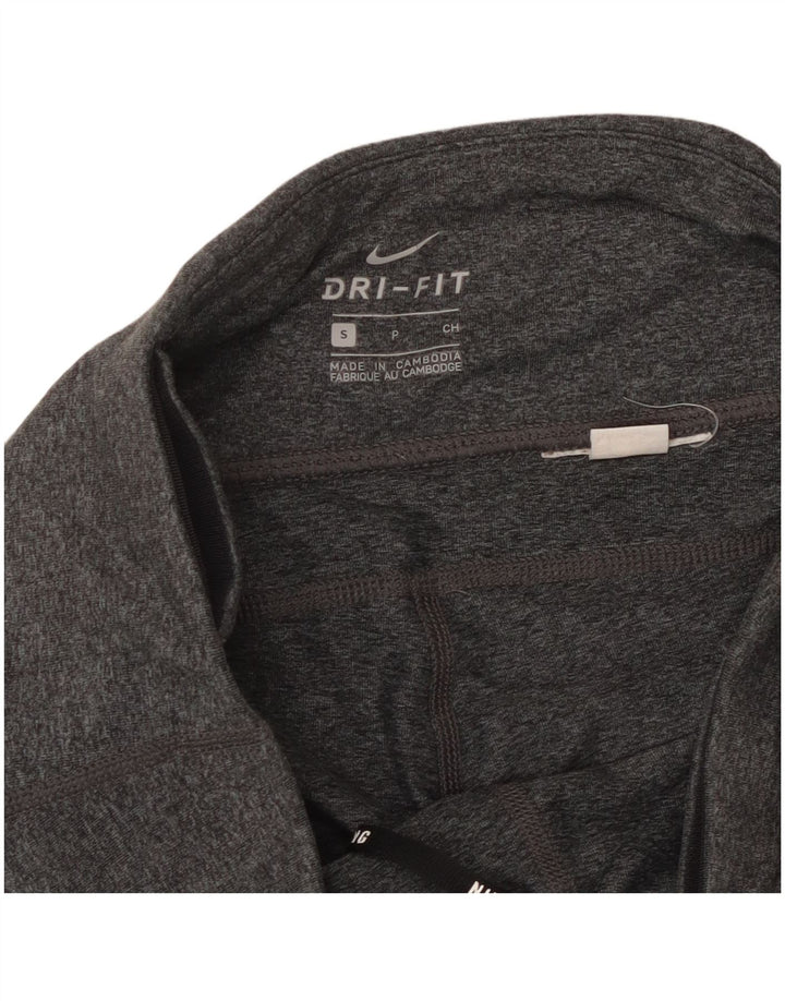 Γυναικεία κολάν NIKE Dri Fit UK 10 Small Grey Flecked
