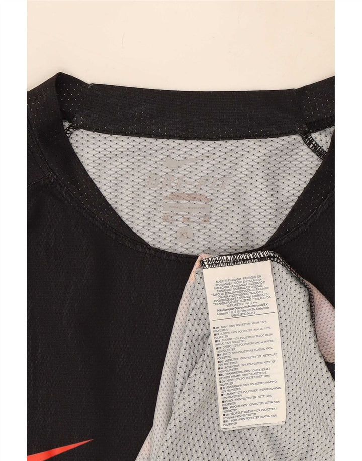 Ανδρικό T-Shirt Nike με γραφικό Dri Fit Top XL μαύρο πολυεστέρα