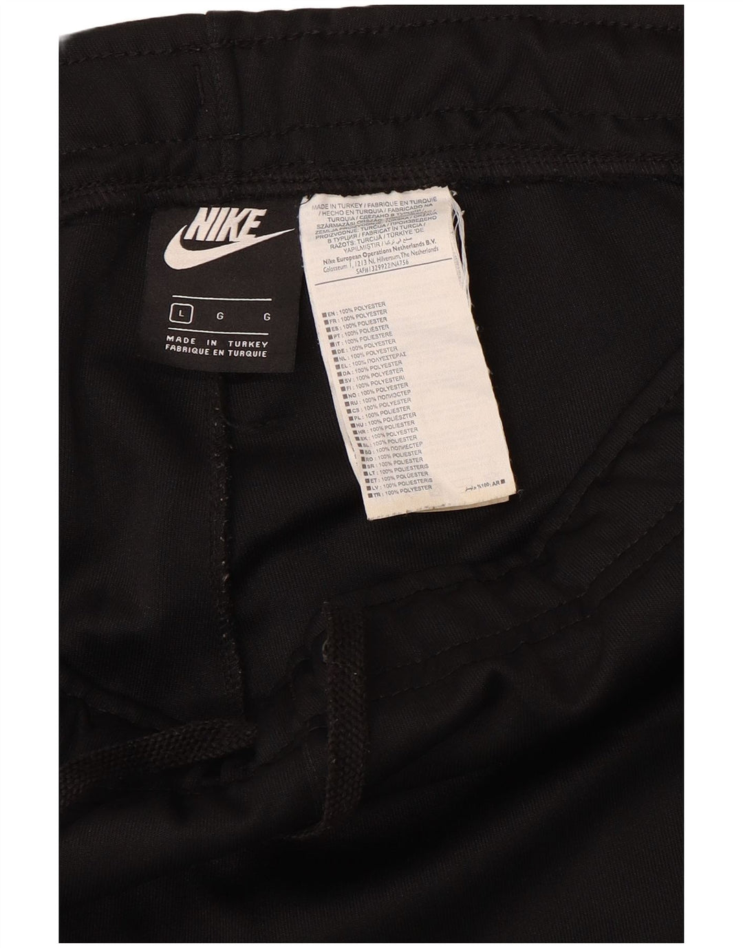 Ανδρικές φόρμες NIKE Graphic Παντελόνια Joggers Μεγάλο Μαύρο Πολυεστέρα