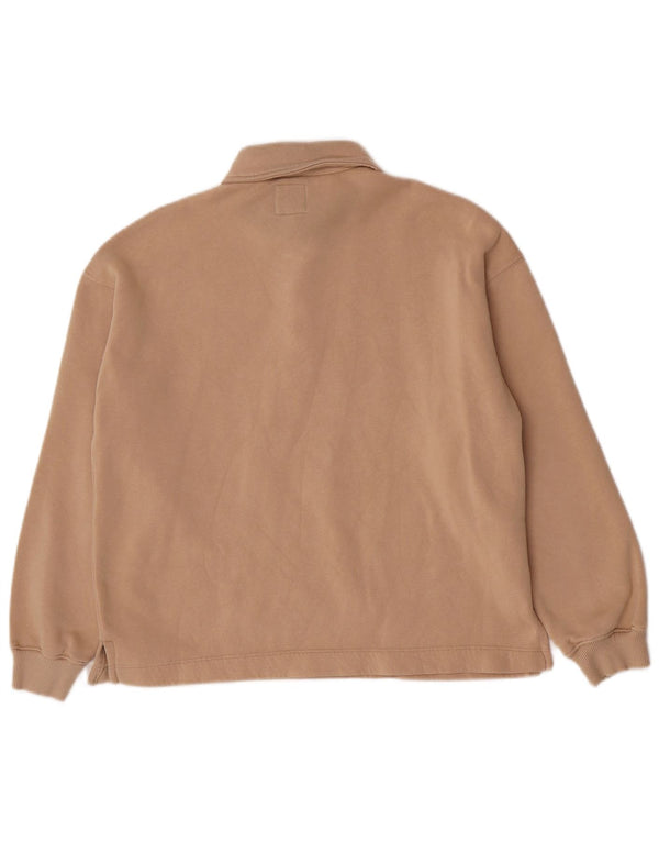 Zara Κοριτσίστικα Φούτερ Jumper 13-14 ετών Μπεζ βαμβακερό