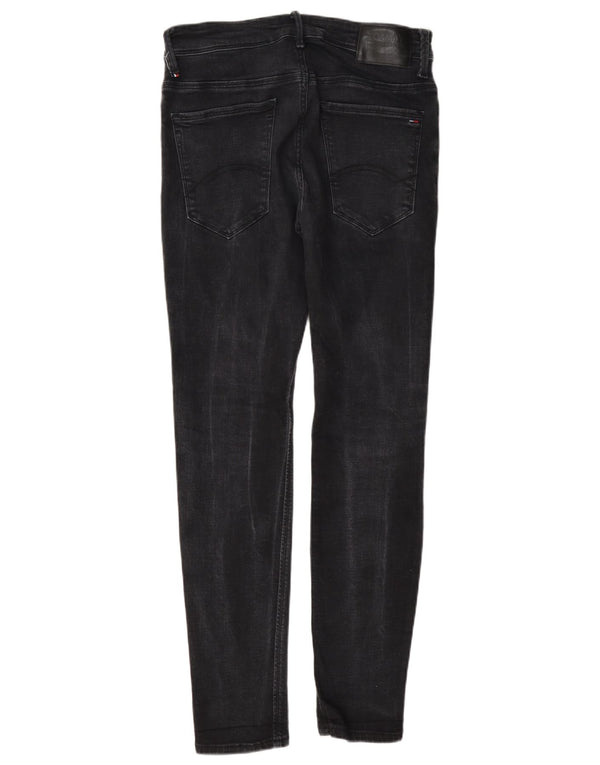 Tommy Hilfiger Γυναικεία Simon Skinny Jeans W30 L32 Γκρι βαμβακερό