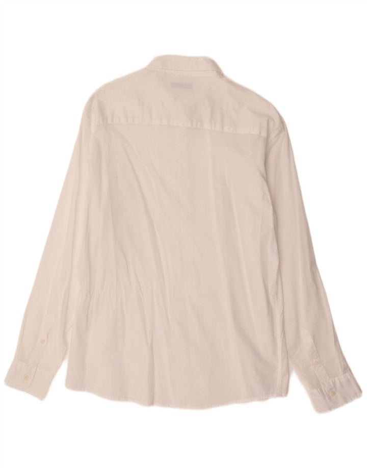 Ανδρικό πουκάμισο Zara σε λευκό μεγάλο