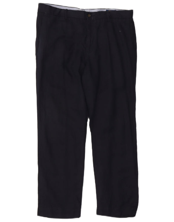 POLO RALPH LAUREN Ανδρικό ίσιο παντελόνι Chino W36 L30 Navy Blue Λινά