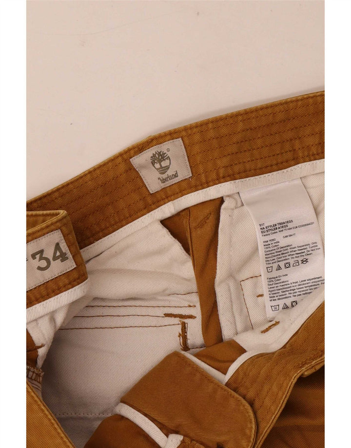 Ανδρικό σορτς Timberland Regular Cargo W34 μεγάλο καφέ βαμβακερό