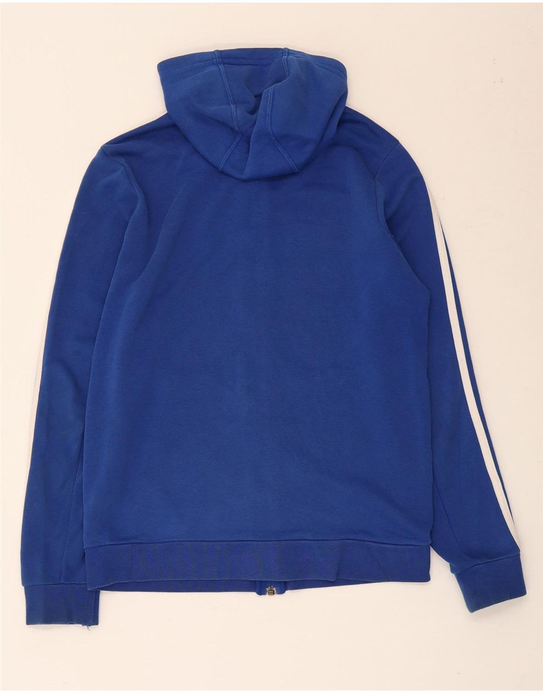 Adidas Boys Zip Hoodie πουλόβερ 13-14 ετών μπλε