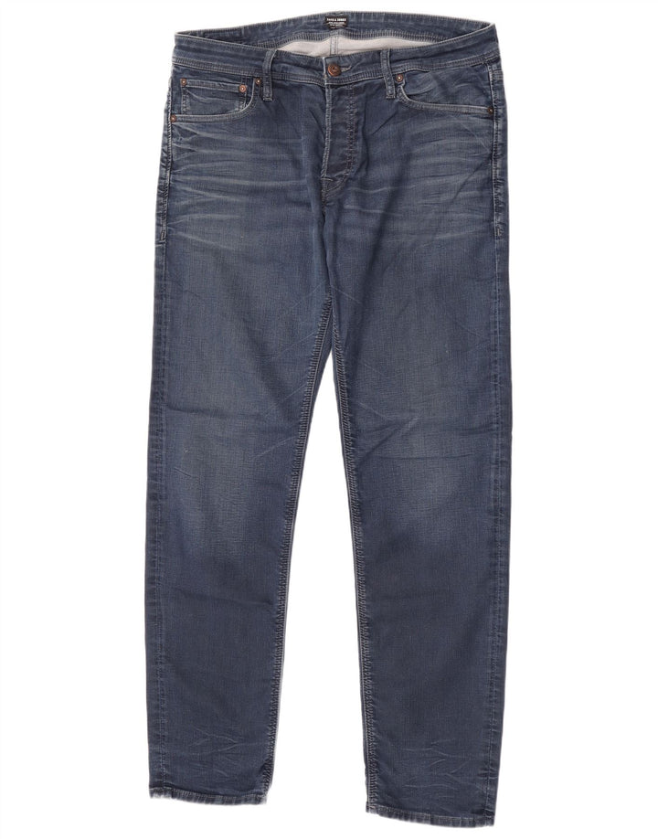 Jack & Jones Ανδρικό Slim Jeans W36 L34 Μπλε βαμβακερό