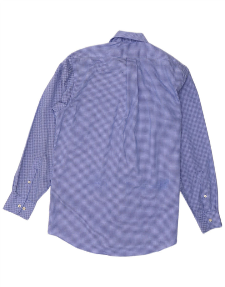 Ανδρικό πουκάμισο Chaps 15 1/2 Medium Blue Check Cotton