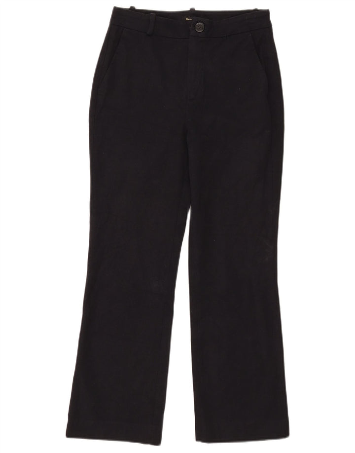 Massimo Dutti Γυναικείο παντελόνι Chino Bootcut 2XS W24 L25 Μαύρο