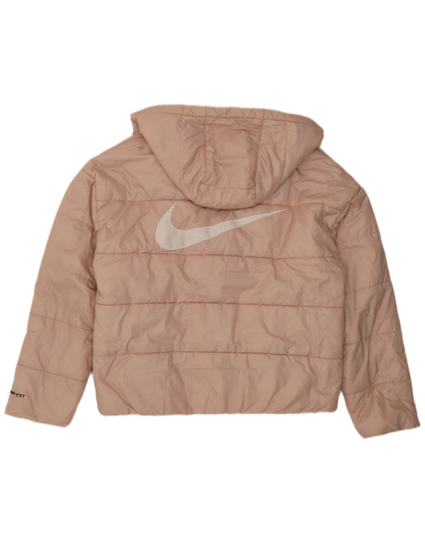 Γυναικείο σακάκι Nike Therma-Fit με γραφική κουκούλα με επένδυση UK 14 Medium Pink