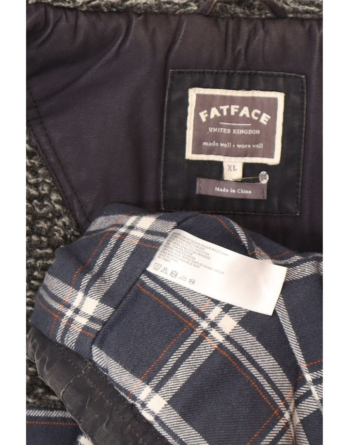 Fat Face Ανδρικό padded Gilet UK 42 XL Navy Blue Polyester