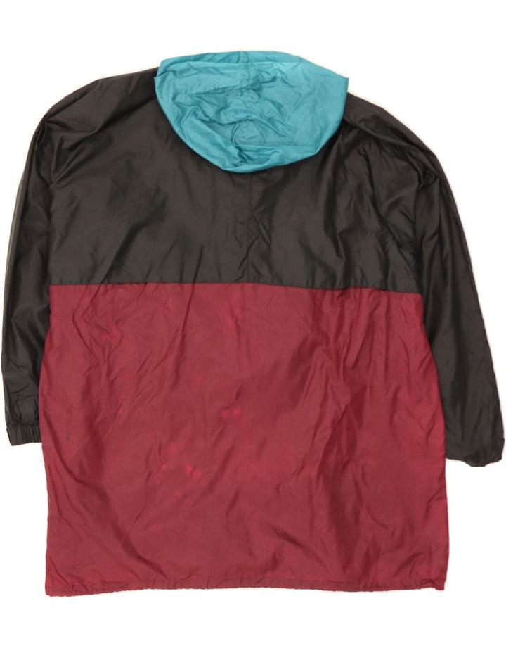 VINTAGE Mens Pullover Raincoat UK 40 Large Multicoloured Colourblock Vintage Vintage and Second-Hand Vintage from Messina Hembry 