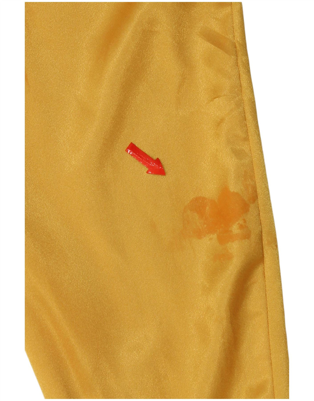 Γυναικείο πουκάμισο Benetton Μπλούζα IT 46 Large Yellow Polyester