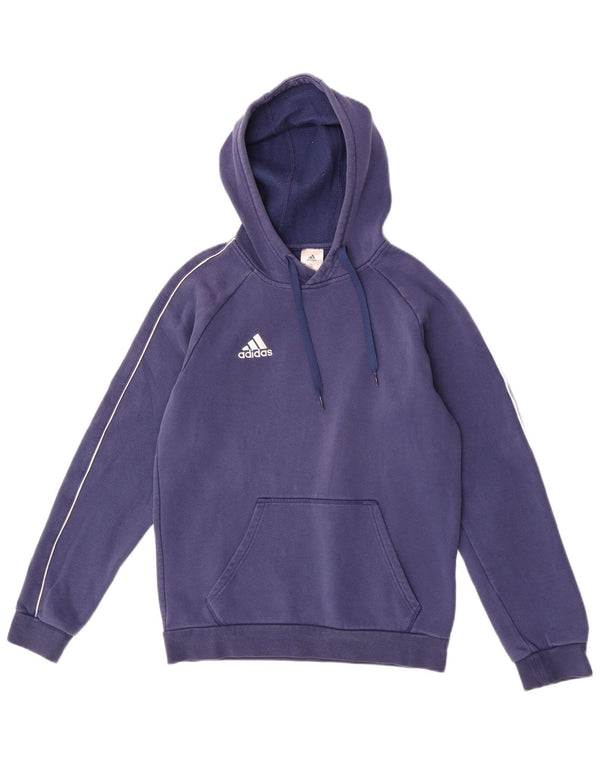 Adidas Ανδρικό φούτερ με κουκούλα, βαμβακερό μπλε ναυτικό